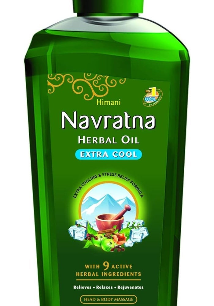 Himani Navratna Extra Cool Oil - Image 2